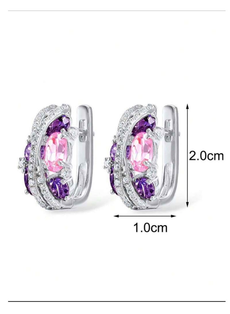 Jewelry 4You Stylish & High Quality Earrings For Women Cubic Zirconia - Image 5