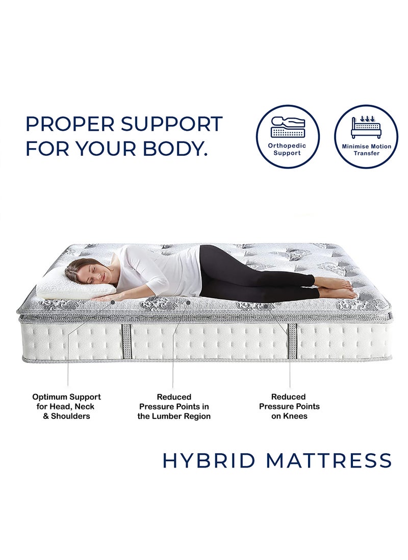 Serta - Premier Cool Gel Memory Foam and Hybrid Pocket Spring Mattress Single 97x191x30 cm - Image 1