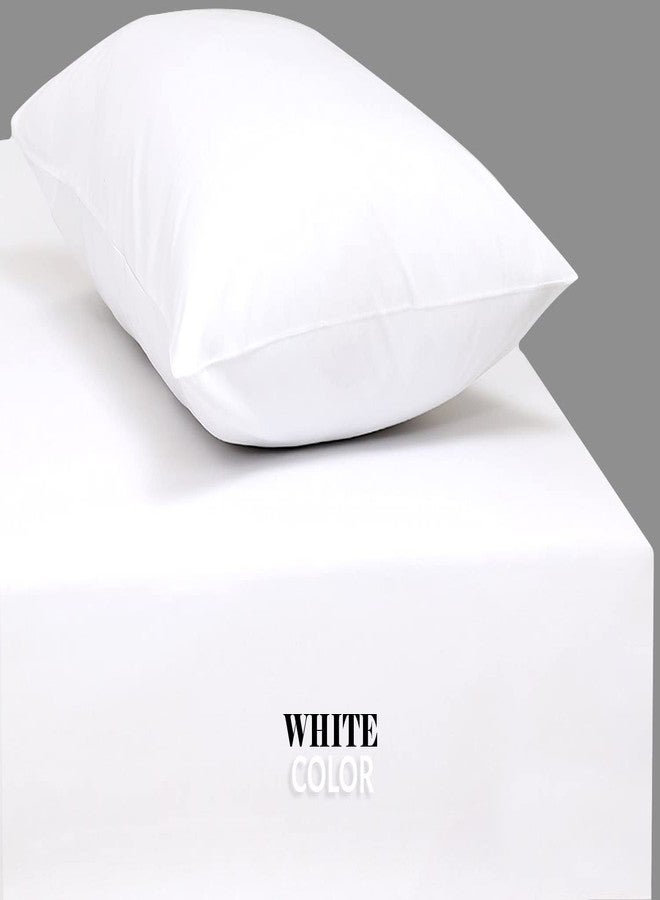 Gold Textiles Bulk Pack of 24 Polycotton Standard Size Pillowcases, White T200-21"x32" (Fits up-to 20" X 28" Pillow) - Ideal for use in Hotels,Hospitals, School Projects and More (24, Standard) - Image 2