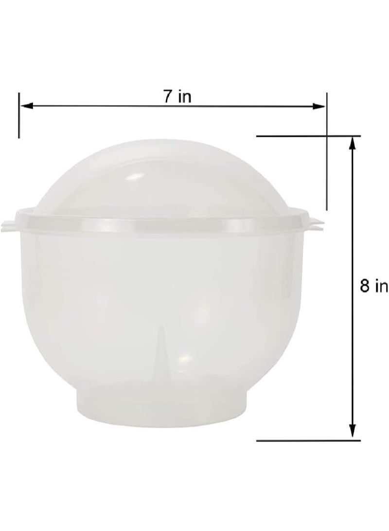 WalterDrake Lettuce KeeperTM - Lettuce Crisper Salad Keeper Container Keeps your Salads and Vegetables Crisp and Fresh- 7" X 8" - Image 5