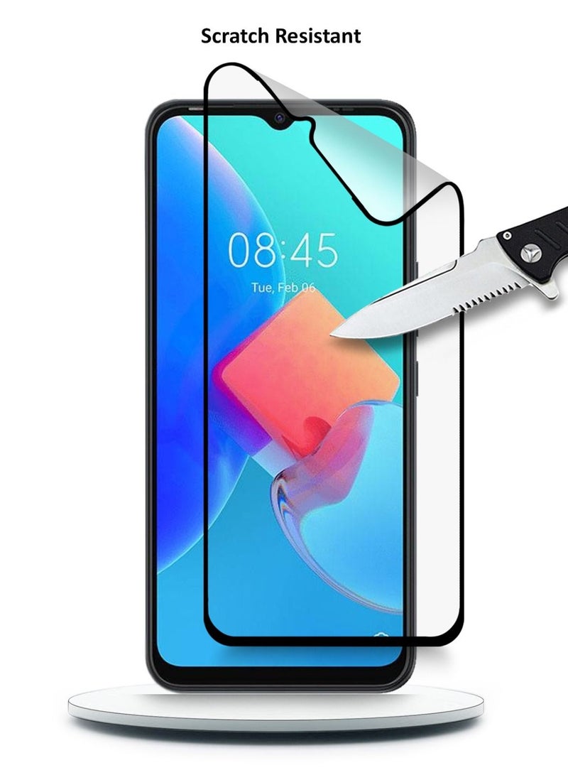 Techie واقي شاشة سيراميكي غير لامع 9D لهاتف Tecno Spark 8C - Image 4