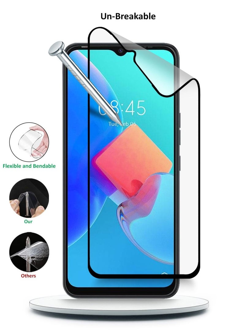 Techie واقي شاشة سيراميكي غير لامع 9D لهاتف Tecno Spark 8C - Image 5