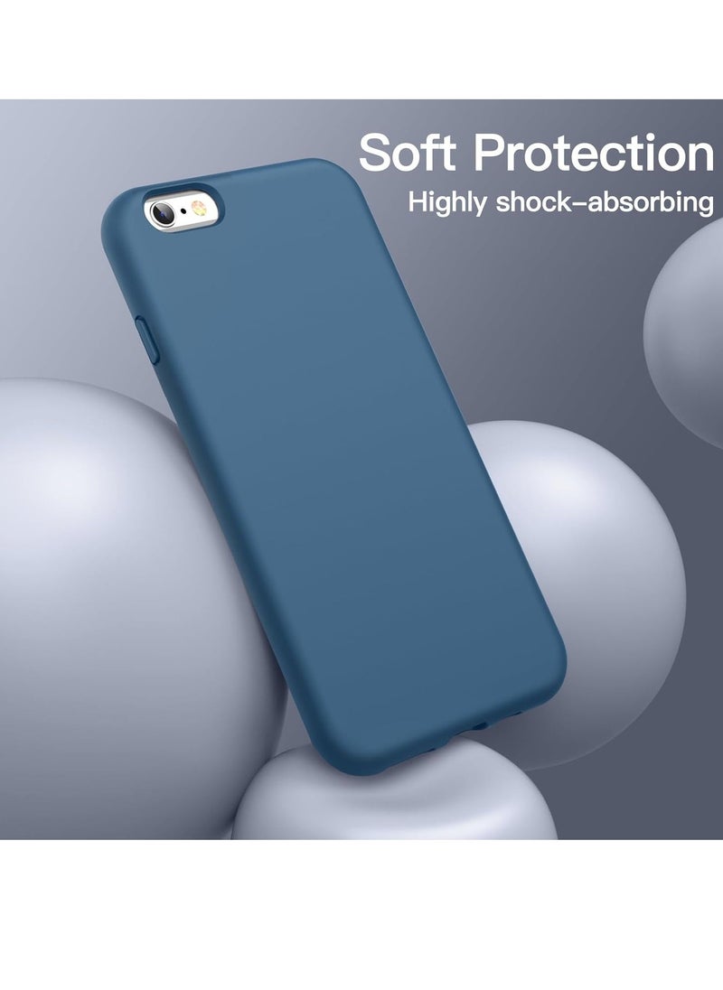 Raxoom Silicone Case for iPhone 6s/6 4.7 Inch, Silky-Soft Touch Full-Body Protective Case, Shockproof Cover with Microfiber Lining - Image 2