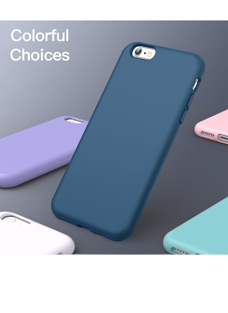 Raxoom Silicone Case for iPhone 6s/6 4.7 Inch, Silky-Soft Touch Full-Body Protective Case, Shockproof Cover with Microfiber Lining - Image 3