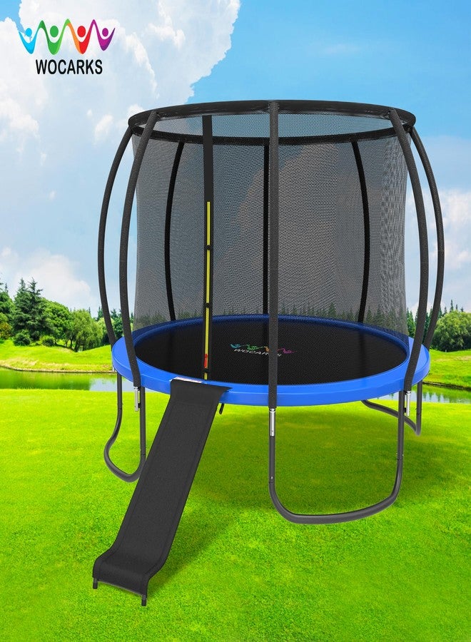 Wocarks Trampoline Slide for Kids,Ladder and Slide Attachment for 10-16ft - Image 3