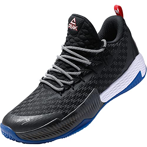 PEAK Men's Basketball Shoes Lightning Sport Shoes for Basketball, Running, Walking Obsidian - Image 1