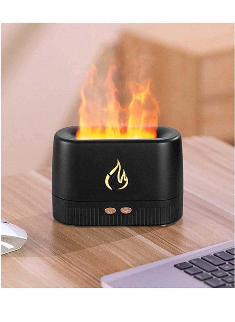 Bakhoor Essential Oil Diffusers Quiet Aromatherapy Diffuser, Auto Shut Off Scent Diffuser, Ultrasonic Oil Diffuser, Portable Flame Diffuser, Cool Mist Humidifiers for Bedroom, Home, Office, Yoga, Gym  - Image 1