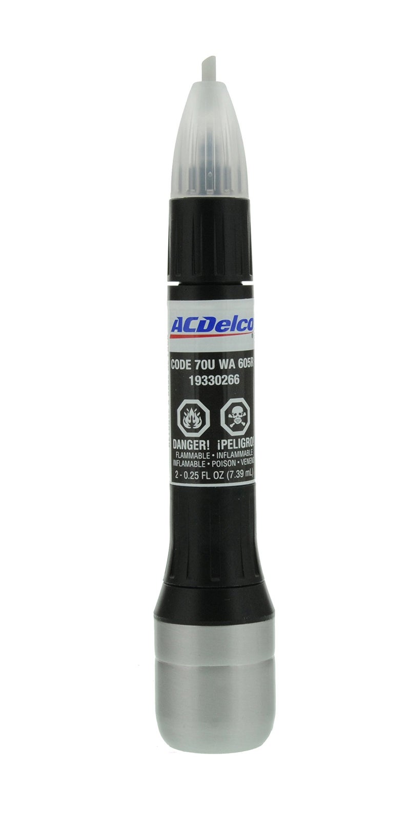 ACDelco GM المعدات الأصلية 19367956 رمادي فحمي معدني WA605R طلاء لمسة واحدة بأربعة في واحد 5 أونصة قلم 05 أونصة عبوة من 1
