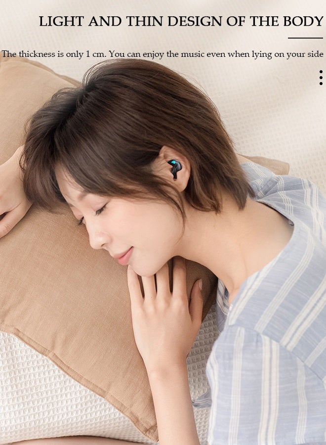 DUNISO Wireless Earbuds Bluetooth 5.3  in Ear Headphones with Charging Case and LED Power Display, Sweatproof Earphones Built-in Mic Bass Stereo Sound Headset for Sport Workout Office - Image 2