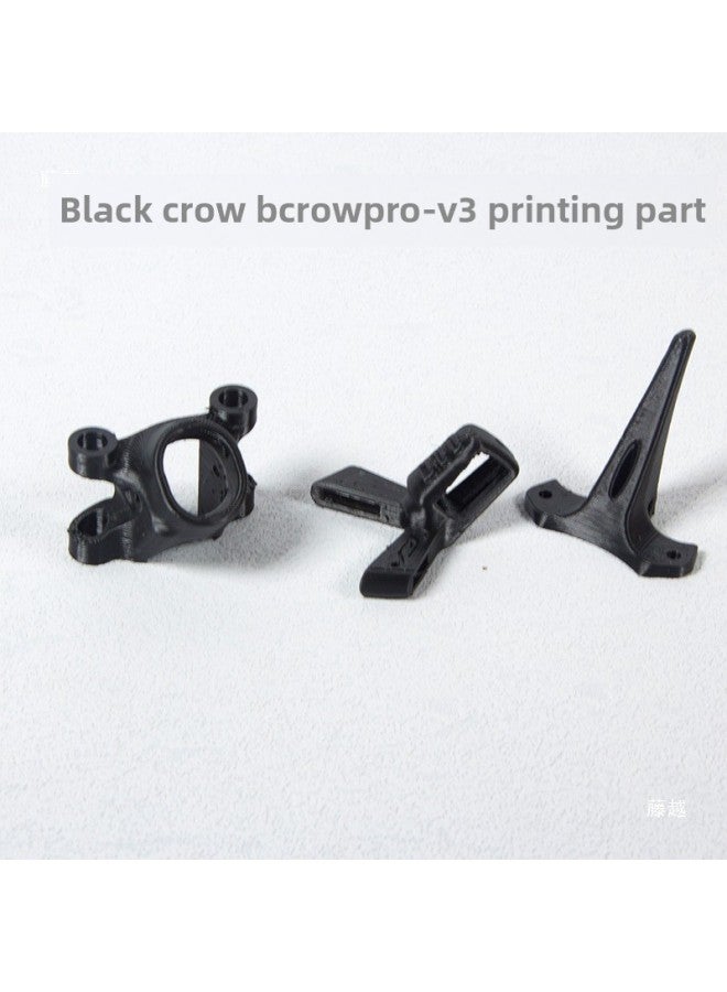Black Crow Bcrow Pro V2 V3 Rack Prints Black Crow Racing Rack 5inch Machine Shark Fin Lens Rack-Color:Black Crow Pro V3 Shark Fin-Specification:Emerald Green