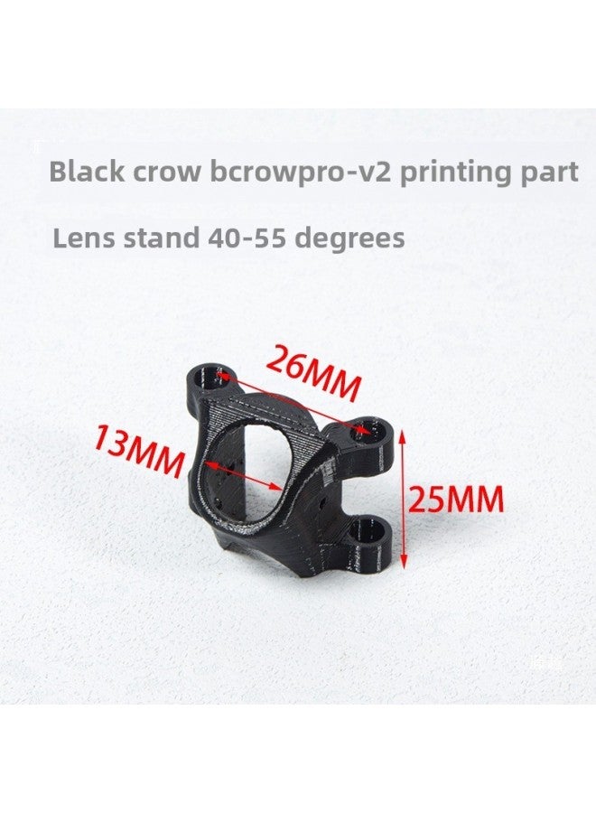 Black Crow Bcrow Pro V2 V3 Rack Prints Black Crow Racing Rack 5inch Machine Shark Fin Lens Rack-Color:Black Crow Pro V3 Shark Fin-Specification:Emerald Green