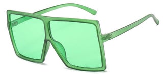 Hot glasses European and American fashion generous frame sunglasses fashion colorful multi-color sunglasses women in large spot Sand green frame green sheet - pzsku/ZFBBE9BE751D199C93D25Z/45/1755571014/74d39365-ec5a-4c2c-a0d5-a3f5ef2dbe48