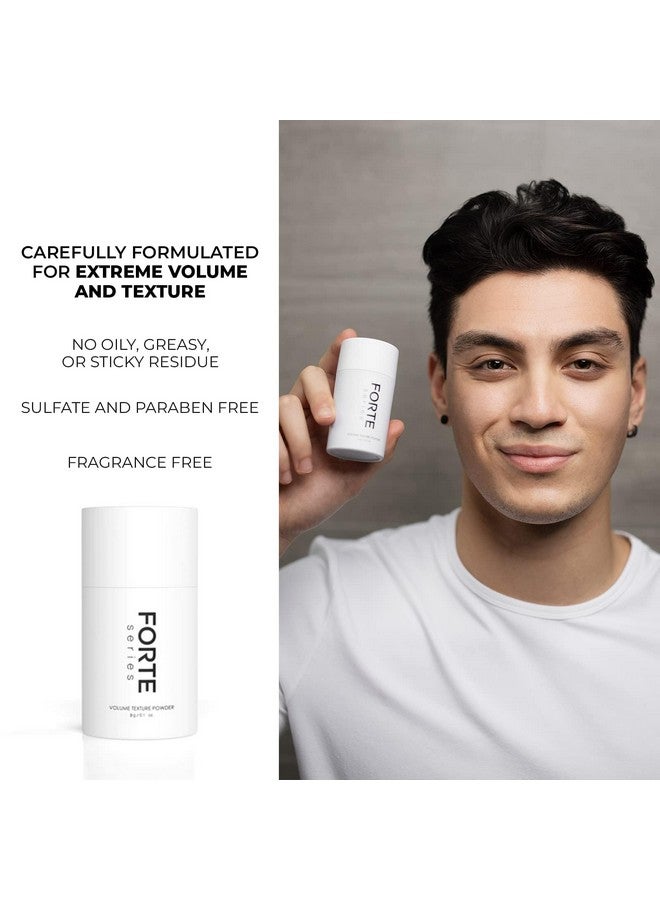 Alex Costa Hair Texture Powder by Forte Series, Volumizer for Fine Hair Volumizing Products for Men (0.1 oz) - Image 5