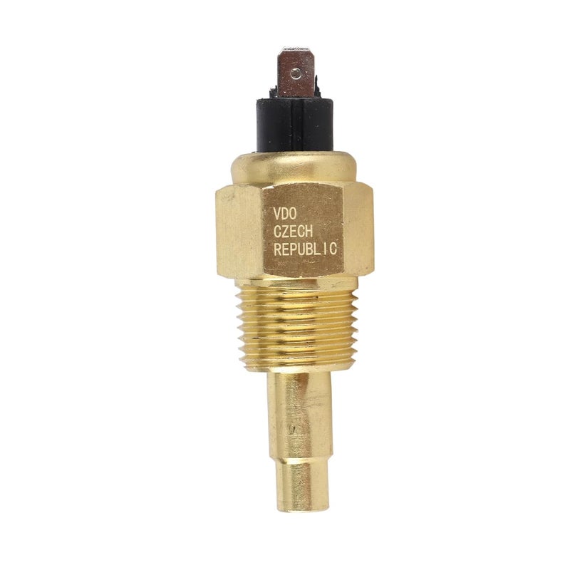 VDO Water Temperature Sensor, 1/2NPT High Reliability Sensor, Professional Manufacturing for Oil Water Gauge, Direct Replacement with Excellent Sensitivity and - Image 5