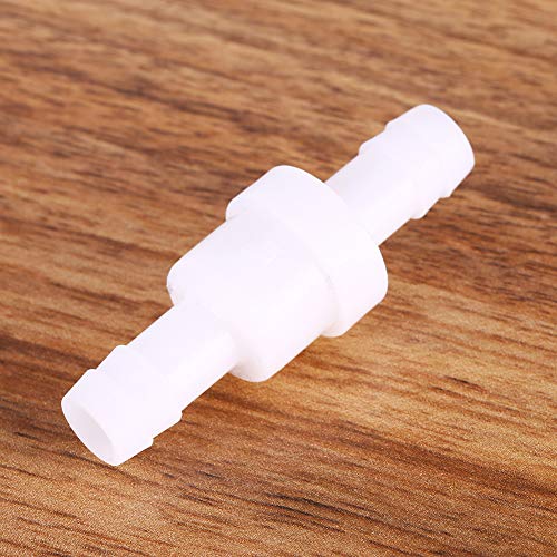 CentIoT - One-Way Non-Return inline check valve - white Plastic - for Water liquid gas (POM 8MM) - Image 3