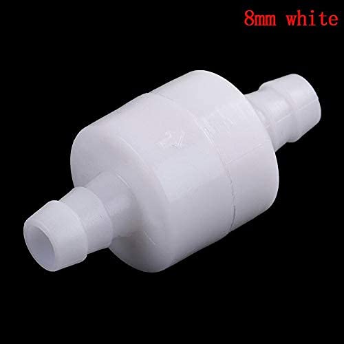 CentIoT - One-Way Non-Return inline check valve - white Plastic - for Water liquid gas (POM 8MM) - Image 5