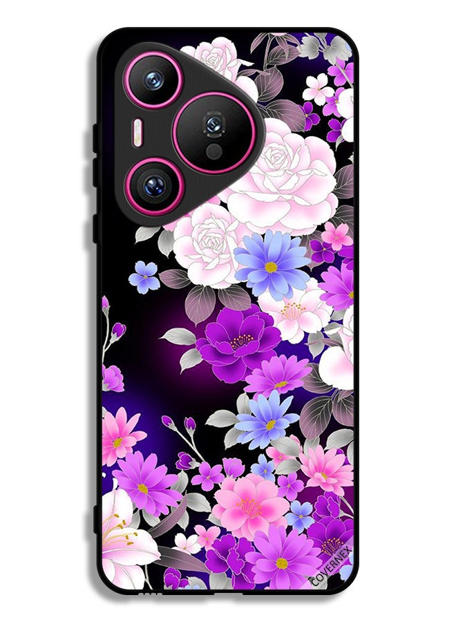 Covernex Huawei Pura 70 Protective Case Cover Mix Flowers - Image 1