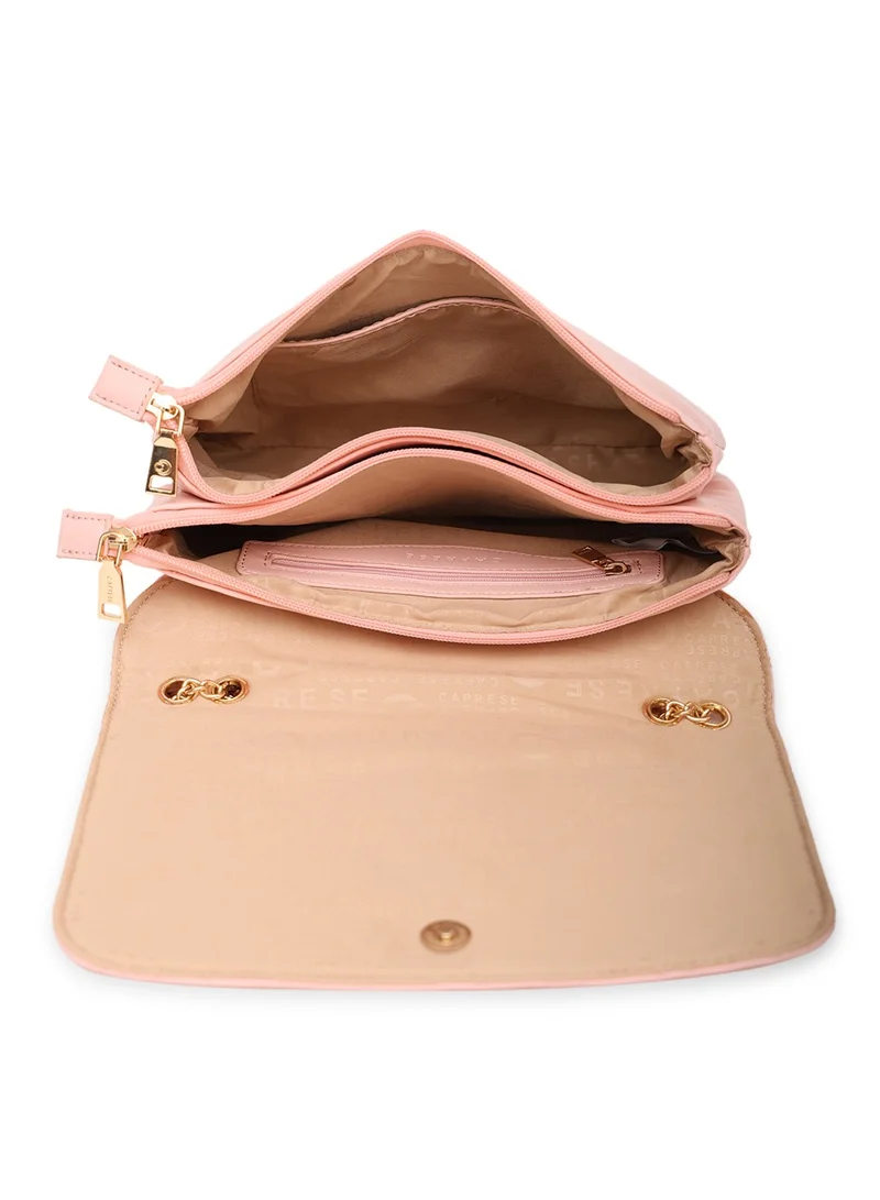 CAPRESE Caprese Cuddy Checkered Blush Faux Leather Medium Sling