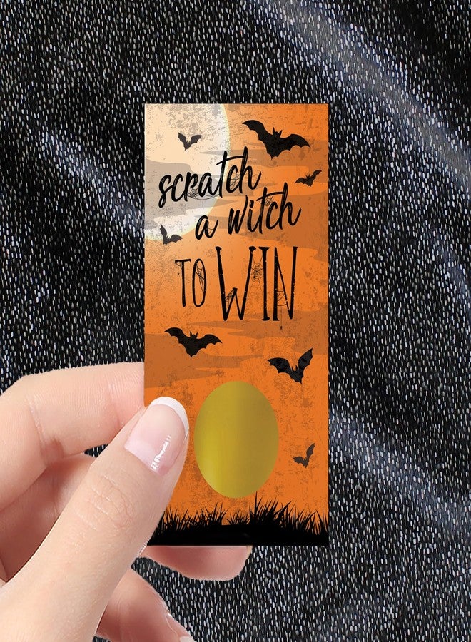 DISTINCTIVS Scratch Off Halloween Party Game, Halloween Party Activity - 30 Cards - Image 2