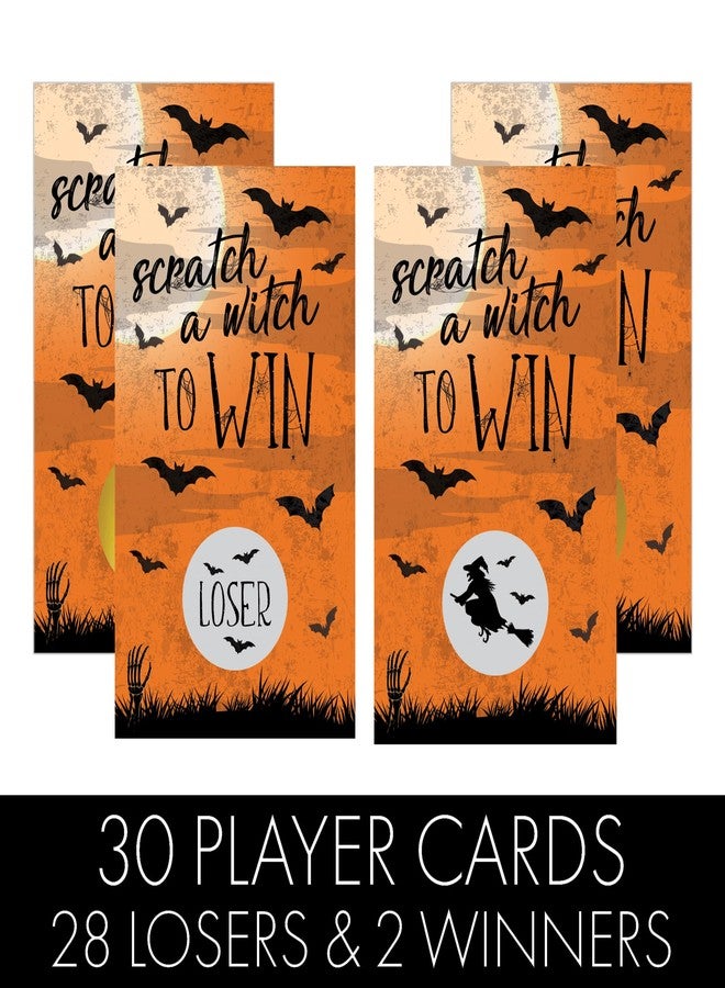 DISTINCTIVS Scratch Off Halloween Party Game, Halloween Party Activity - 30 Cards - Image 3