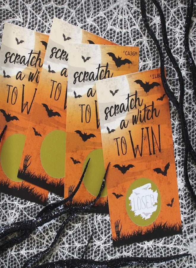 DISTINCTIVS Scratch Off Halloween Party Game, Halloween Party Activity - 30 Cards - Image 5