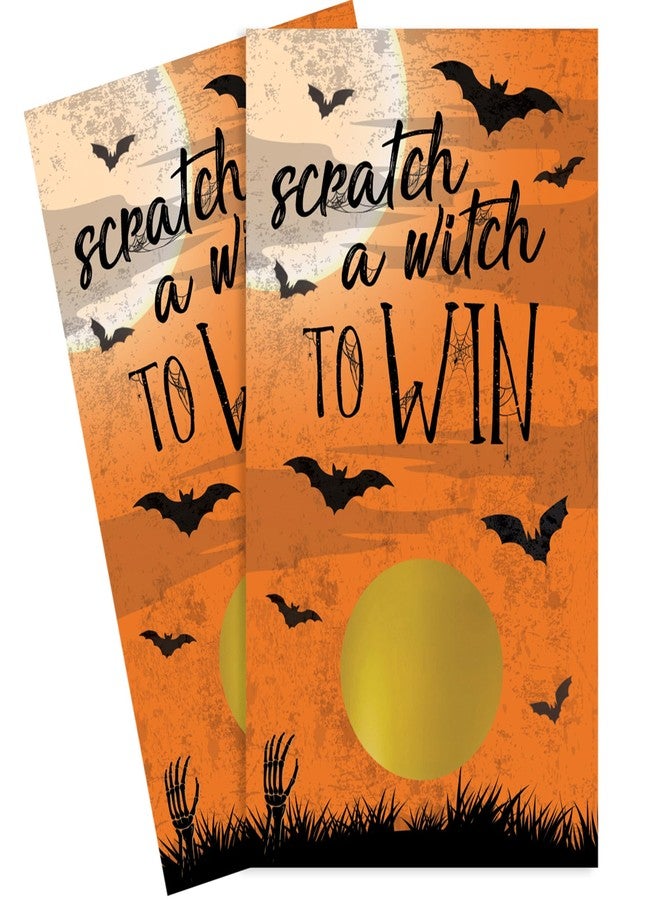 DISTINCTIVS Scratch Off Halloween Party Game, Halloween Party Activity - 30 Cards - Image 1
