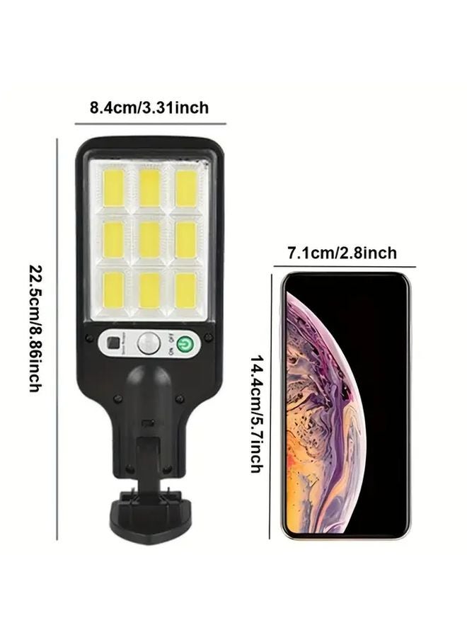 عبوتين من أضواء الحركة بالطاقة الشمسية مع جهاز تحكم للحديقة والمرآب والفناء - Image 3