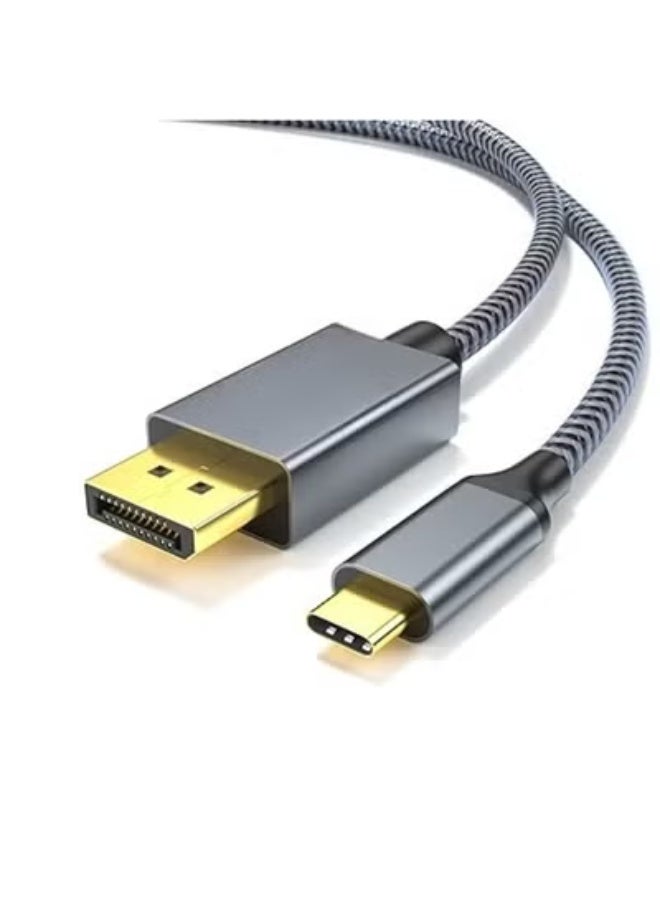 DriverGenius USB-C Video Adapter Cable 4K@60Hz 5Gbps 1.8m – PD 60W Fast Charging, Durable Braided Design - Image 1