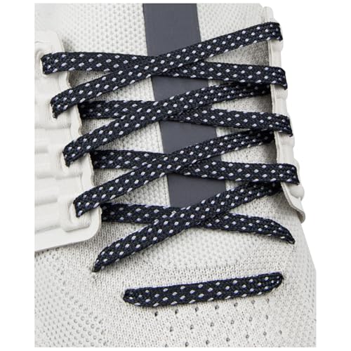 Endoto Shoe Laces for ON CloudMonster 7MM Flat Shoelaces Replacement Women Men Sneakers StringsColorBlackGraySize45Inch - Image 1