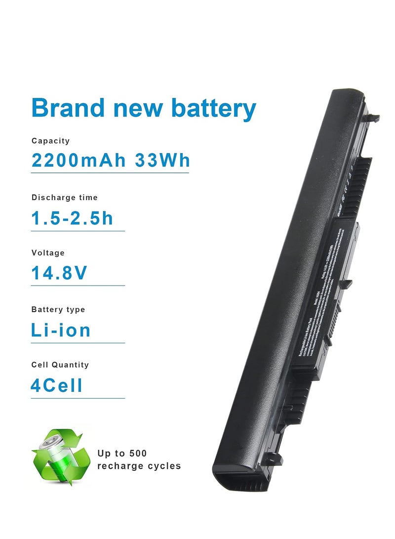 Asuncell Hp BP HS03 HS04 Laptop Battery for 240 G4 245 246 250 255 256 Notebook Series 14 14g 15 807612-421 807956-001 H. STNN N -LB6U HSTNN-LB6V Warranty and Support, 14.8V  - Image 2