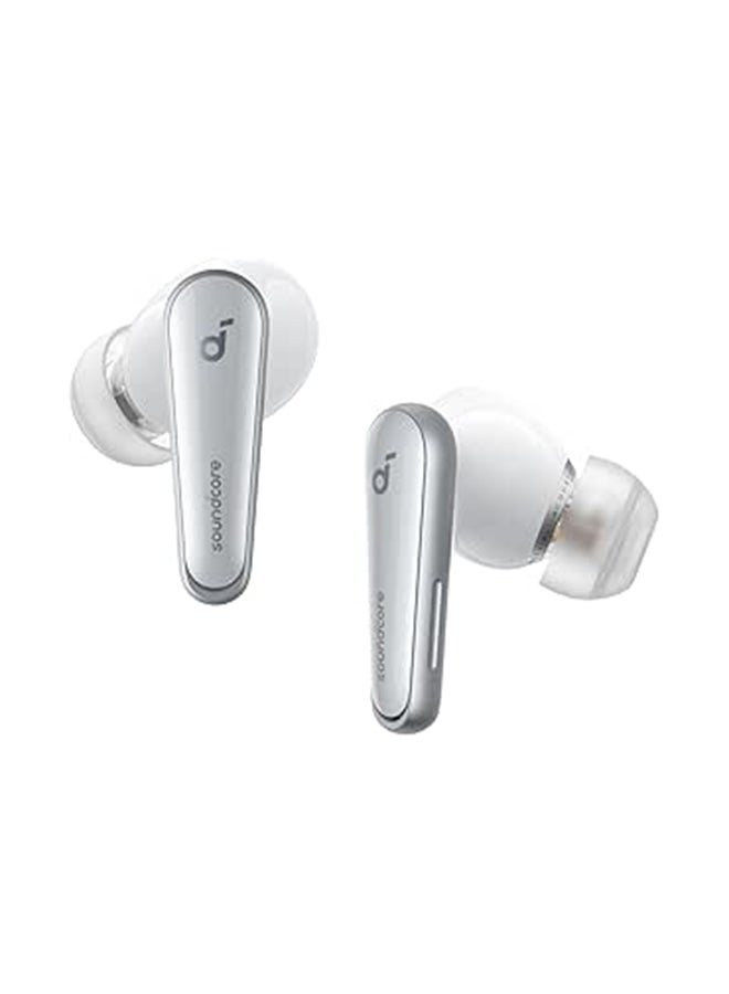 Soundcore Liberty 4 NC Earbuds, 98.5 Percent Noise Reduction, Adaptive Cancelling To Ears And Environment, Hi-Res Sound, 50H Battery, Wireless Charging, Bluetooth 5.3 White - Image 2