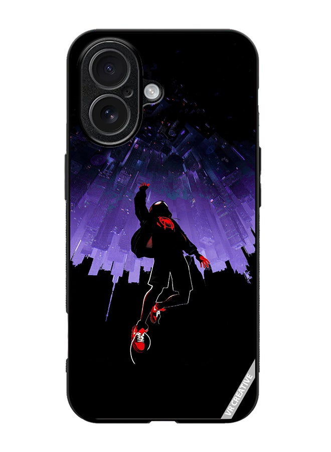 VR CREATIVE Protective Case Cover For Apple iPhone 17 Spider-Man In Space Design Multicolour