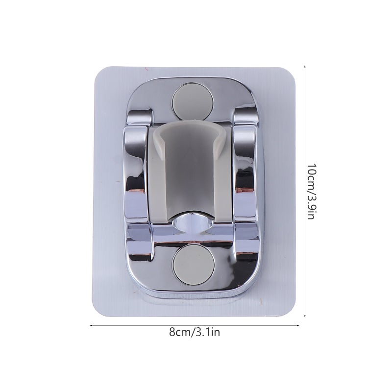 Shower Holder, Wall-Mounted Without Drilling, Durable for Home Bathrooms - Image 2