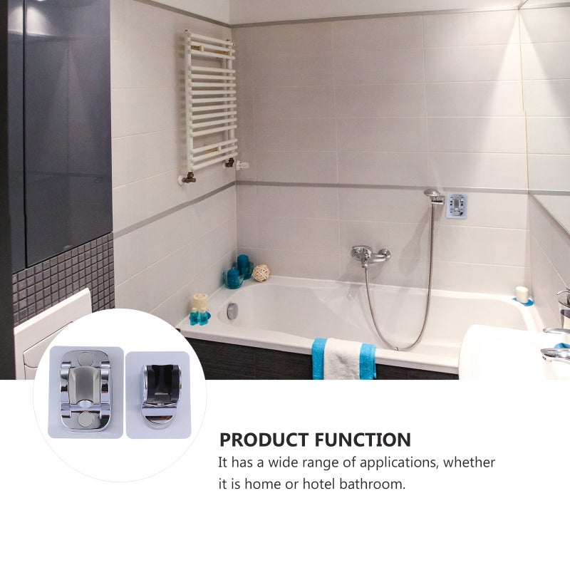 Shower Holder, Wall-Mounted Without Drilling, Durable for Home Bathrooms - Image 4