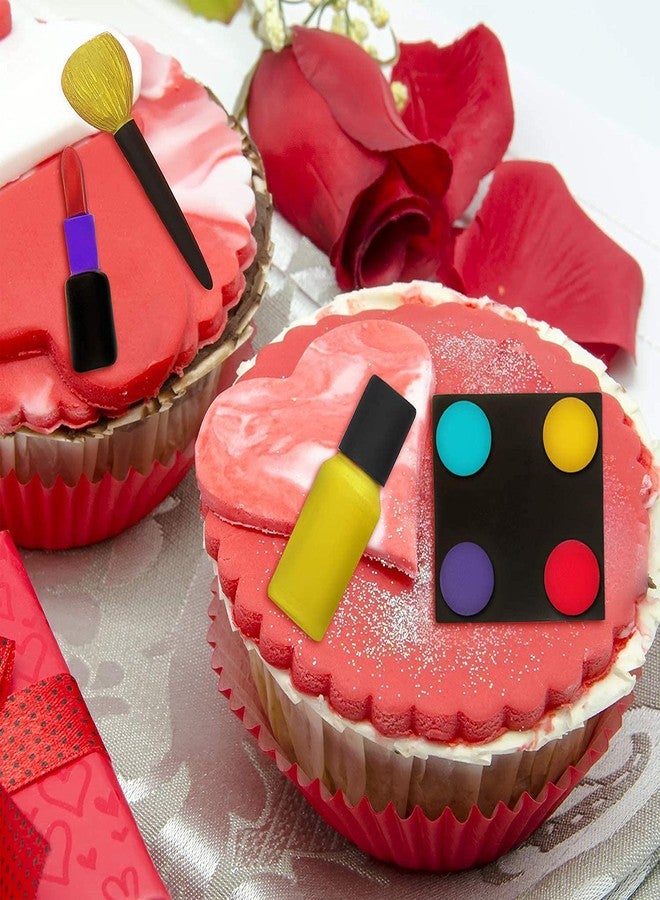 BITSKY INDIA Makeup Tools Design Fondant Cake Molds Makeup Designed Silicone Molds Scissors Hair Tools Shaped Fondant Mold for Chocolate, Pudding, Candy, Jelly, Soap, Cake Cup - Image 4