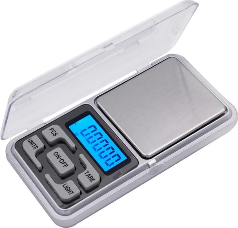 Rennway Digital Precision Electronic Jewelery Pocket Scale Weighing 200 gr / 0.01 gr