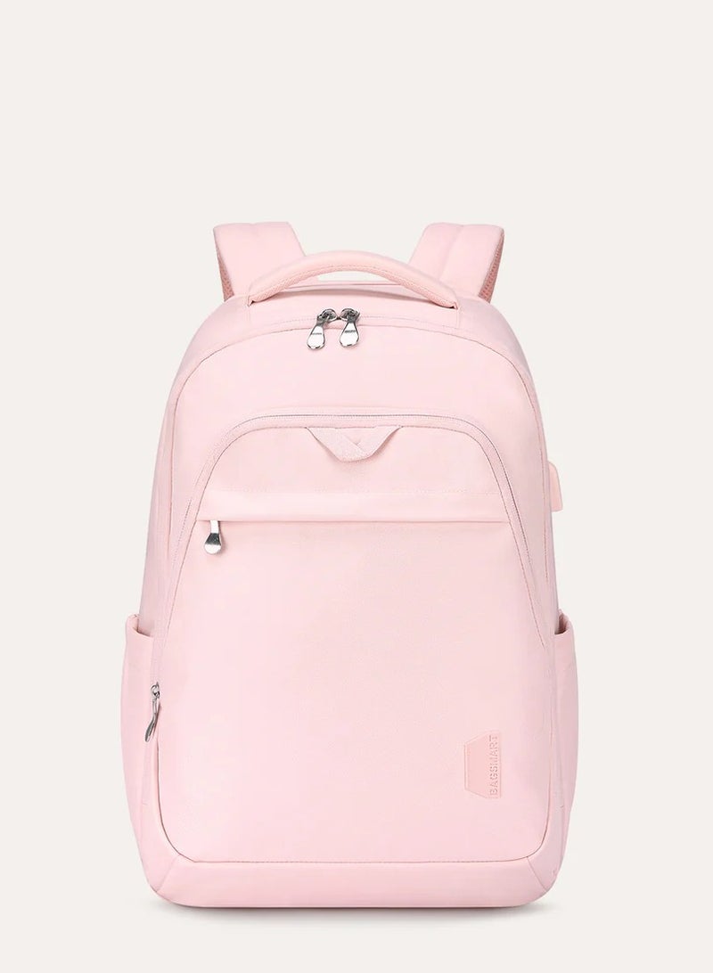 BAGSMART Bonchemin 15.6 inch Laptop Backpacks with USB Charging Port - Image 1