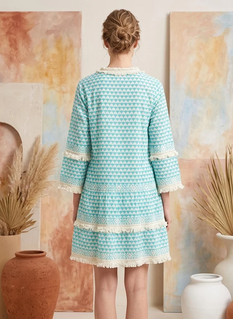 Alaya Women   Cotton Midi Dress -AL3718