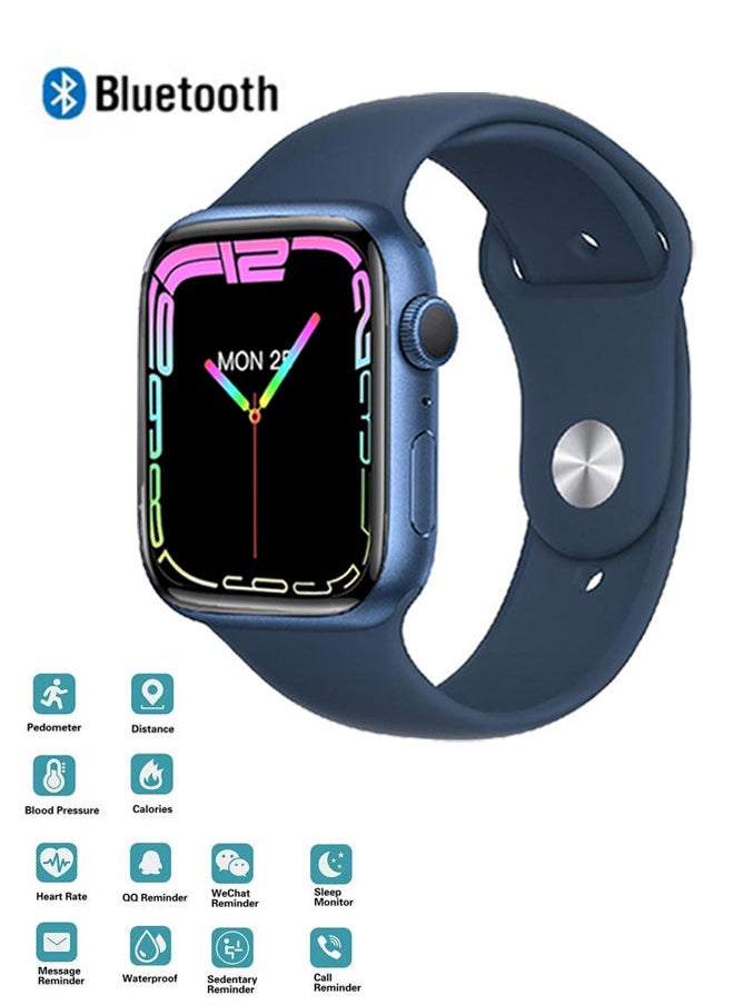 Black Tiger - smart watch T500 Plus Similar to Apple with calorie counting feature with screen protection and case cover - Image 1