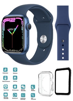 smart watch T500 Plus Similar to Apple with calorie counting feature with screen protection and case cover