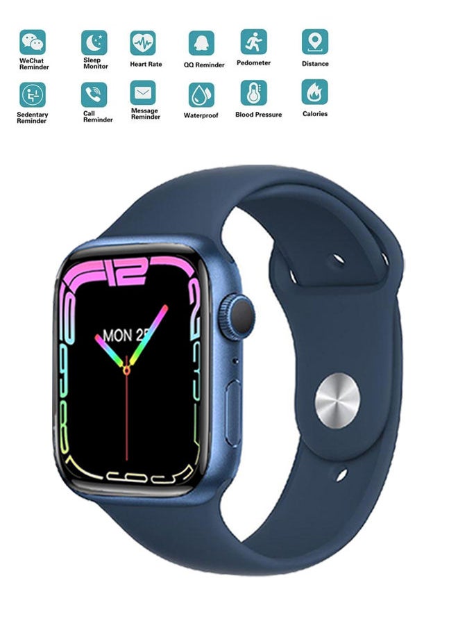 Black Tiger - smart watch T500 Plus Similar to Apple with calorie counting feature with screen protection and case cover - Image 1