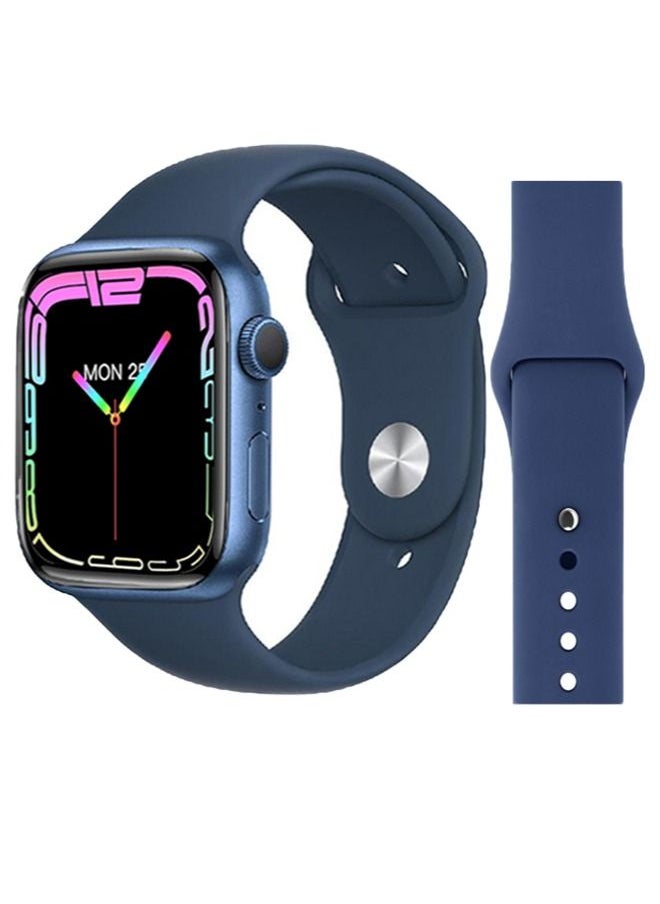 Black Tiger - smart watch T500 Plus Similar to Apple with calorie counting feature with screen protection and case cover - Image 1