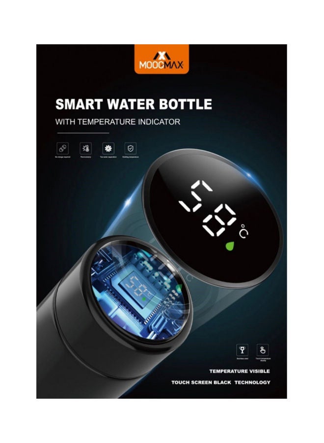 MOOGMAX Smart Water Bottle With Temperature Indicator 16.8cm - Image 3