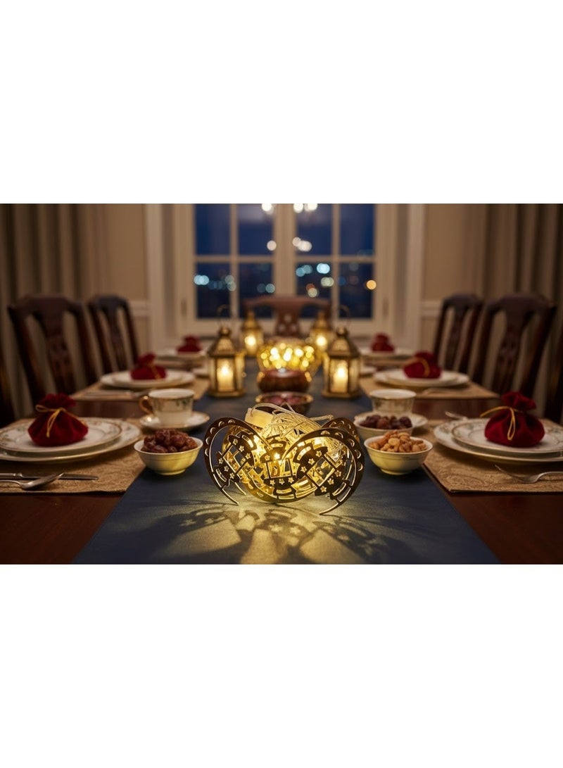 زينة رمضان سلك اضاءة 10 قطعة بطول 3 متر - Image 5