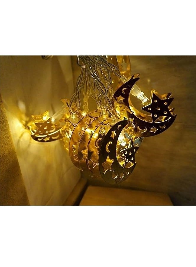 زينة رمضان سلك اضاءة 10 قطعة بطول 3 متر - Image 3