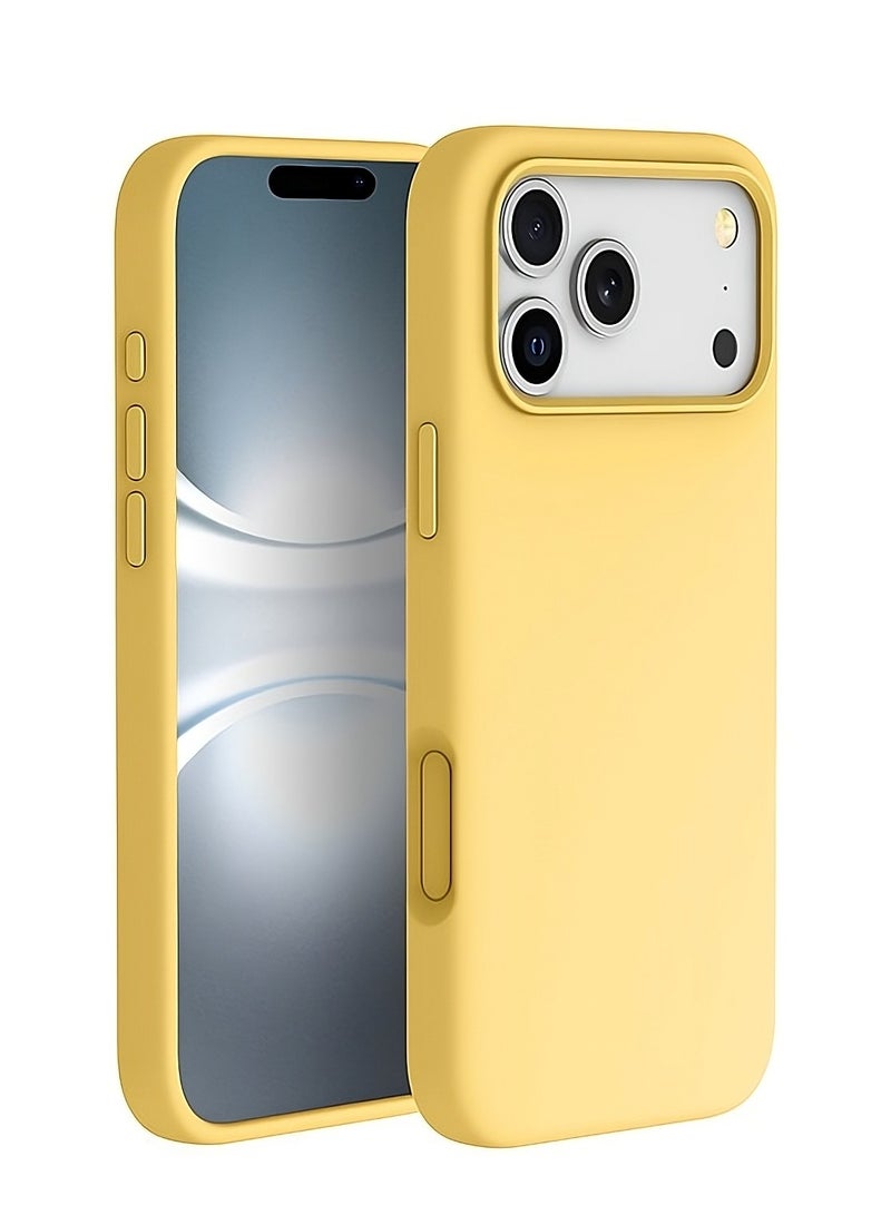 Houmt iPhone 17 Pro Case Soft Silicone Cover with Microfiber Lining Full-Body Protective Case For iPhone 17 Pro - Image 1