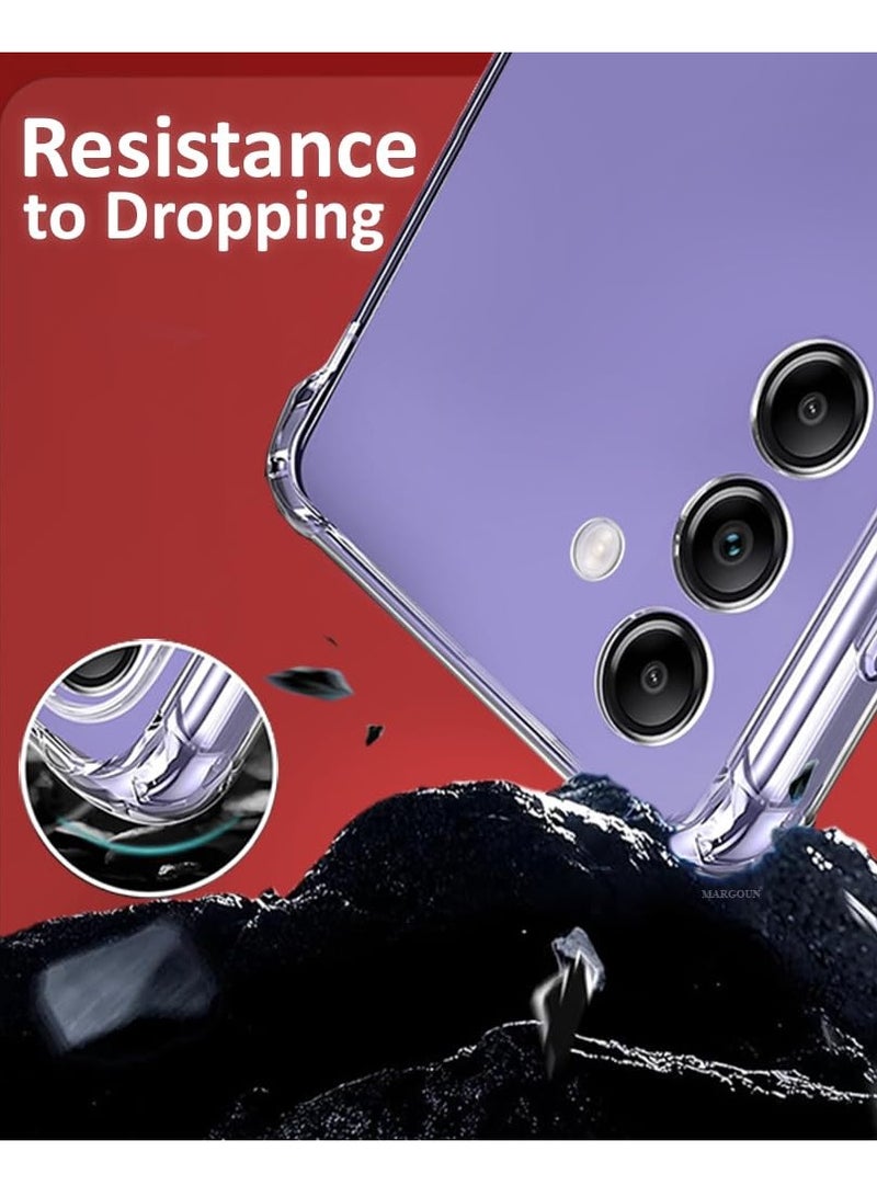 BORTONY Samsung S24 Plus Case 5G Clear Anti-scratch Soft Back Galaxy S24 Plus Cover Slim and Soft TPU Full Coverage Drop Proof for Samsung S24 Plus Case 6.7 inch - Image 5