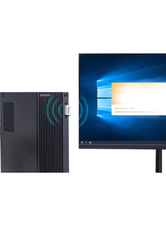 Comfast Cf-Wu815N Driver-Free Mini External Usb Wireless Network Adapter For Desktop And Laptop, Portable Wifi Receiver And Transmitter - Image 2