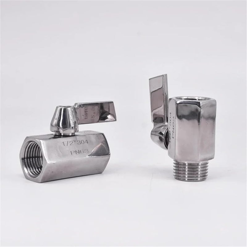 1 2 Inch Stainless Steel Mini Sanitary Ball Valve BSP NPT Female to Female - Image 5