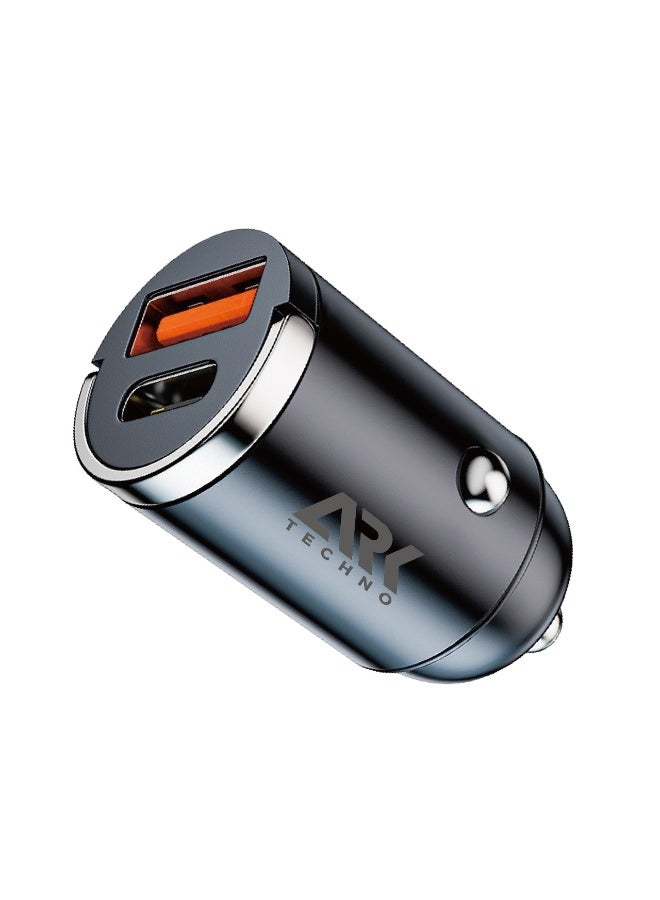 ARKTECHNO Car charger  48W   1 Type-C & 1 USB-A